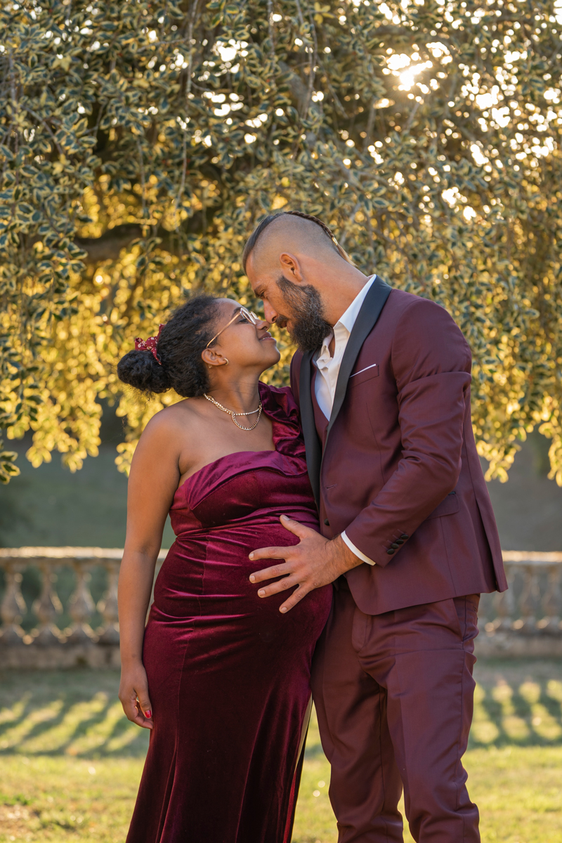 Photo de grossesse invité des mariées