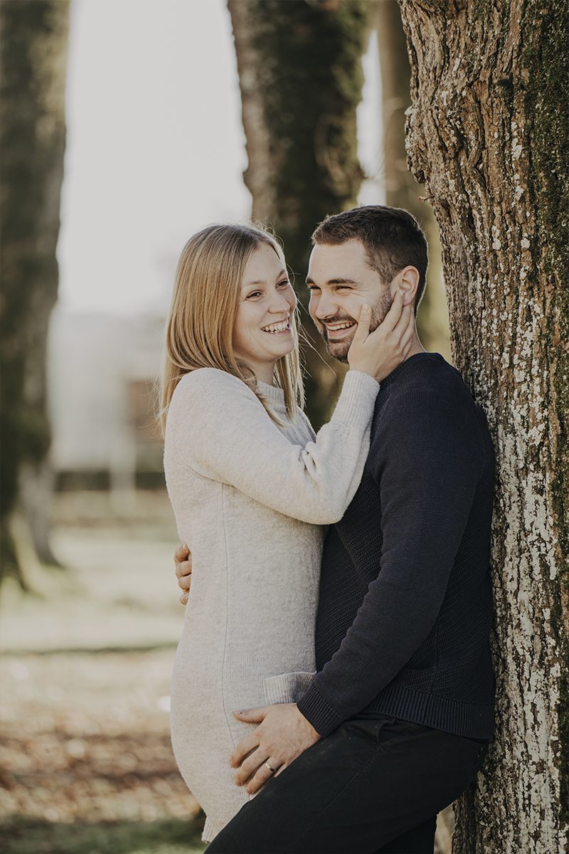 Séance photo couple on rigole beaucoup